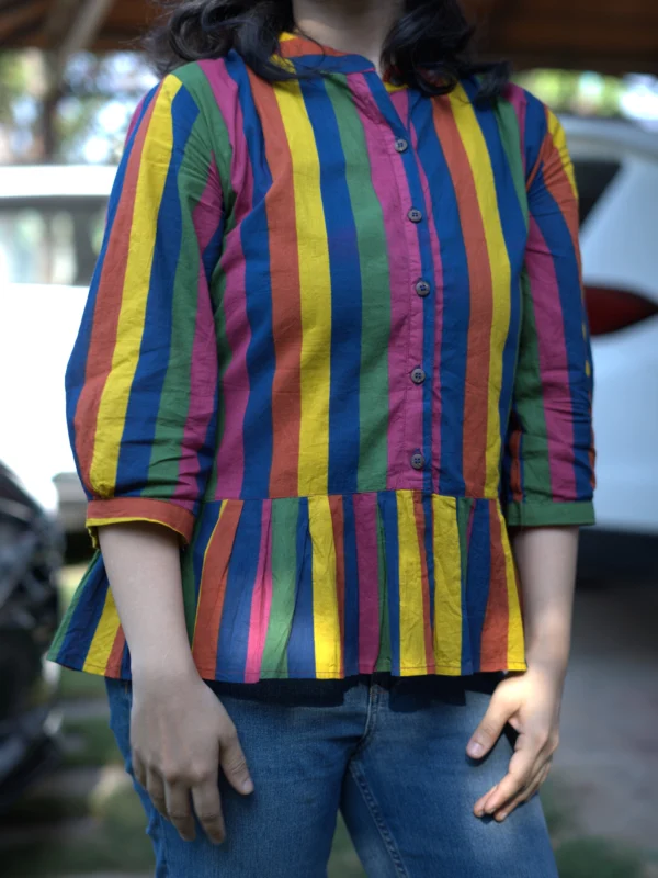 Confetti Striped Top