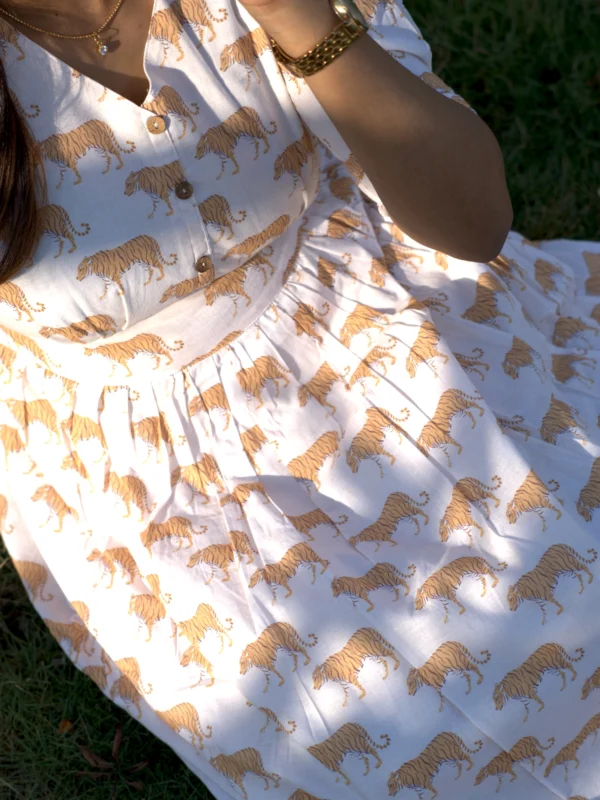 White Tigress Dress