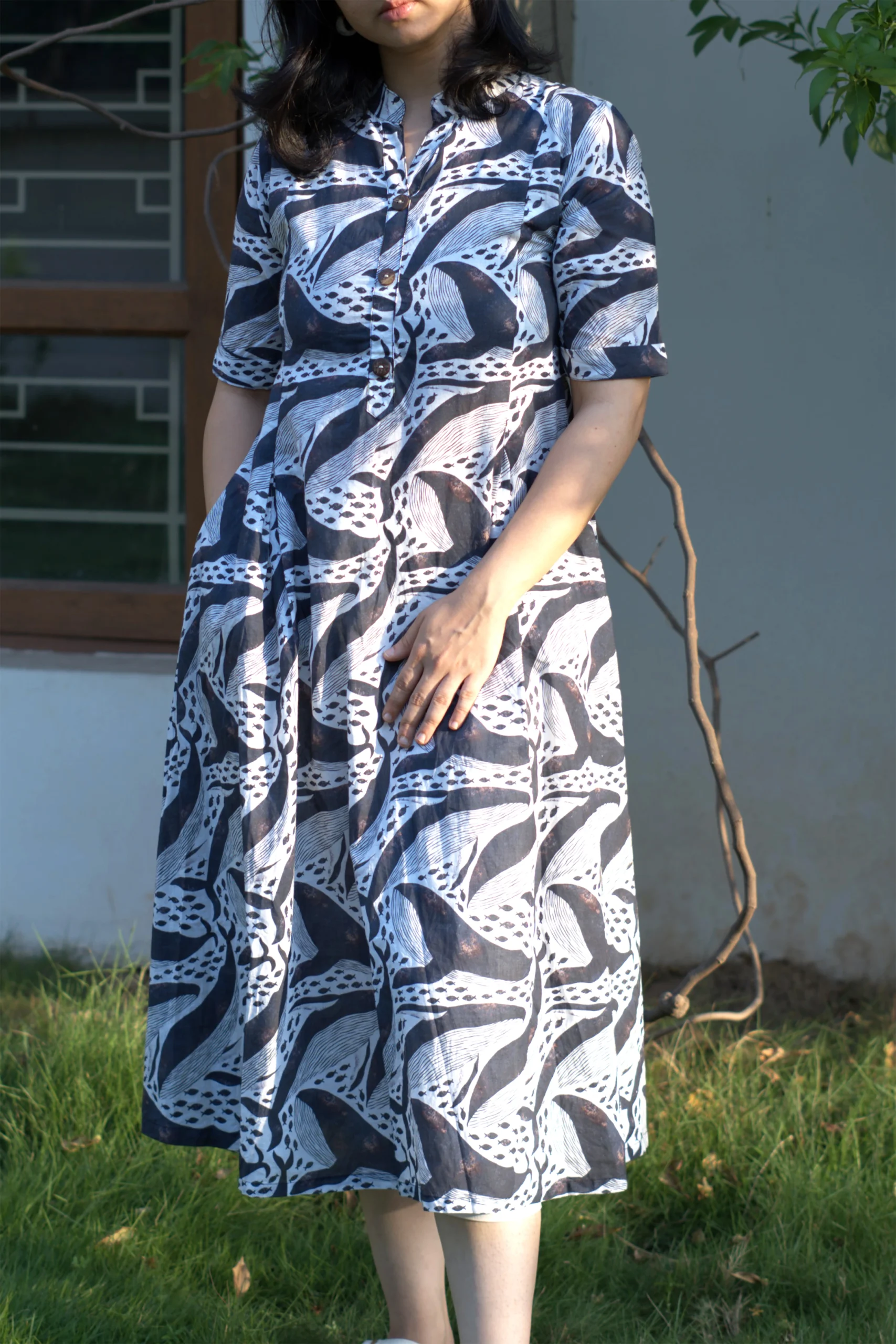 Blue Whale Dress