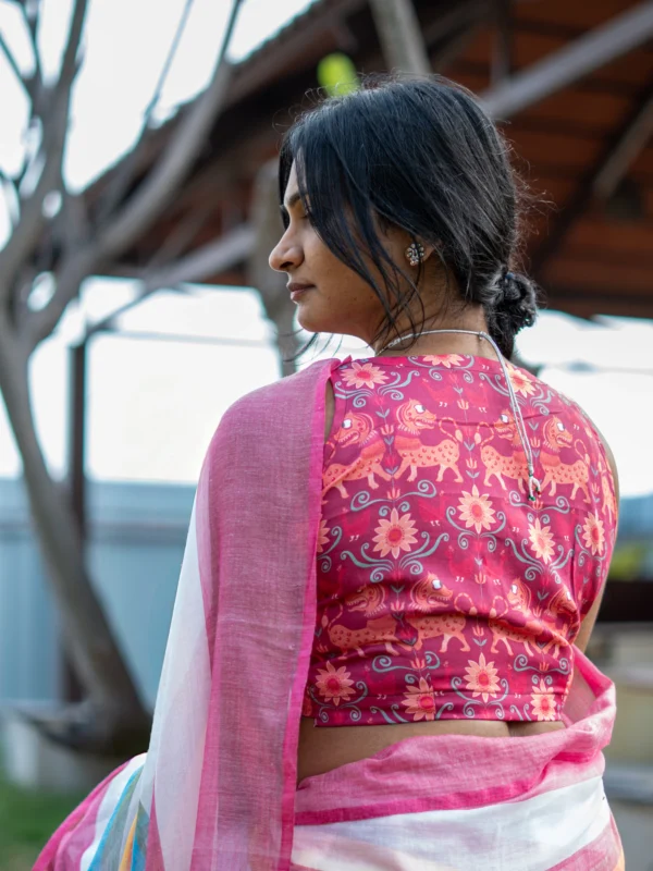 Yazhi Pink Blouse