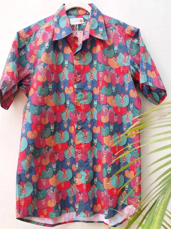 Dilophosaurus Carnival Men's Shirt